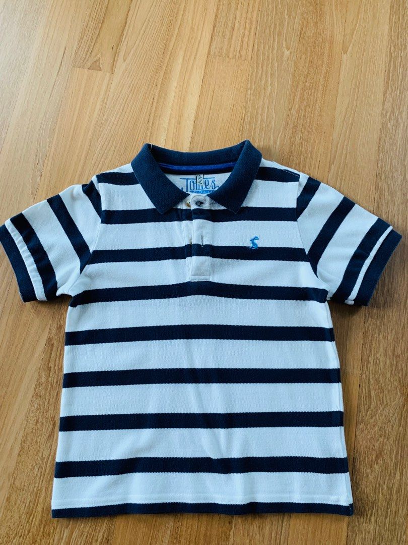joules white polo shirt