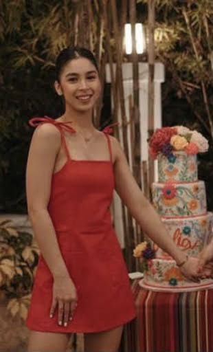 Julia barretto red dress outlet