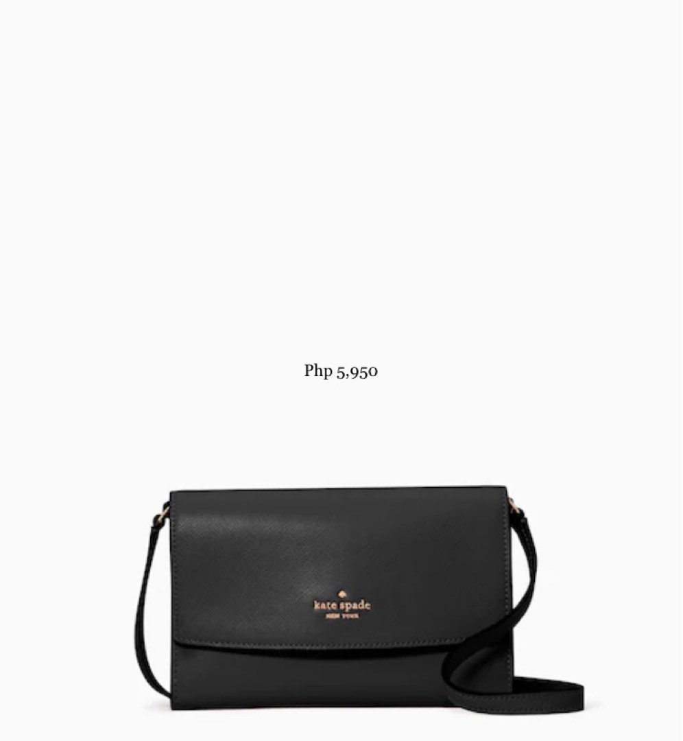 Kate Spade Wallet on String, Luxury, Bags & Wallets on Carousell