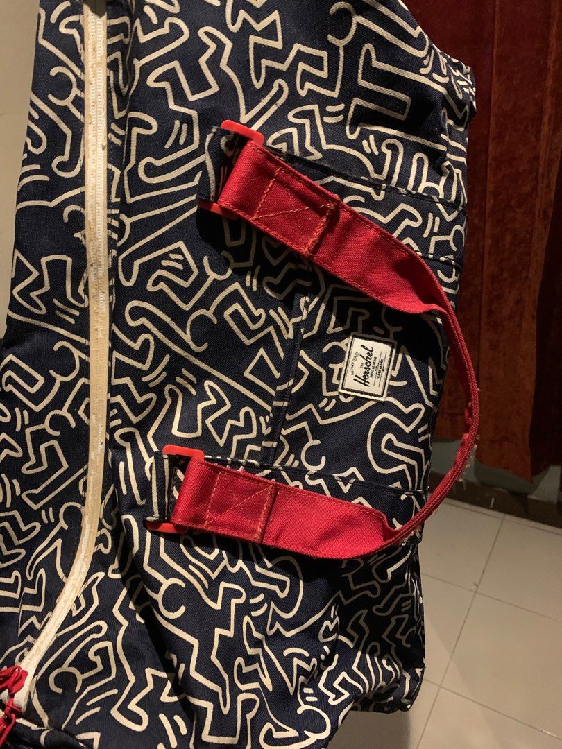 Herschel Supply X Keith Haring Novel Duffle Bag, Men's Fashion, Bags