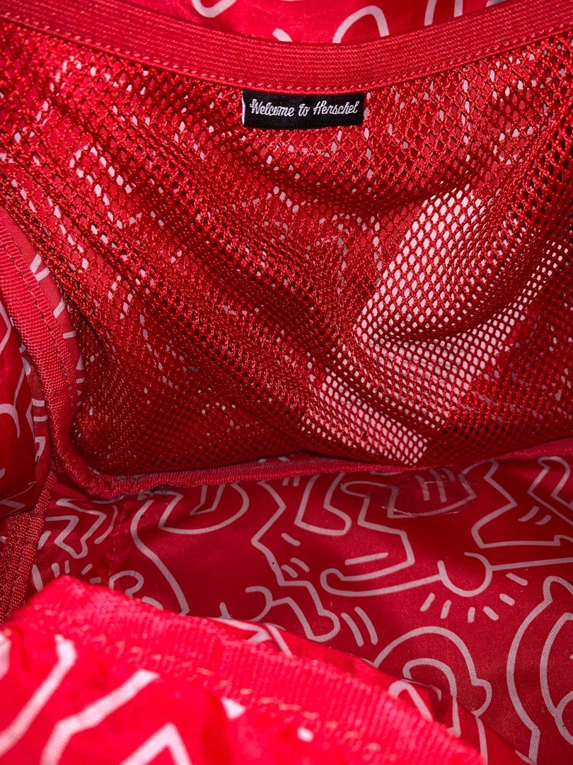 Herschel Supply X Keith Haring Novel Duffle Bag, Men's Fashion, Bags