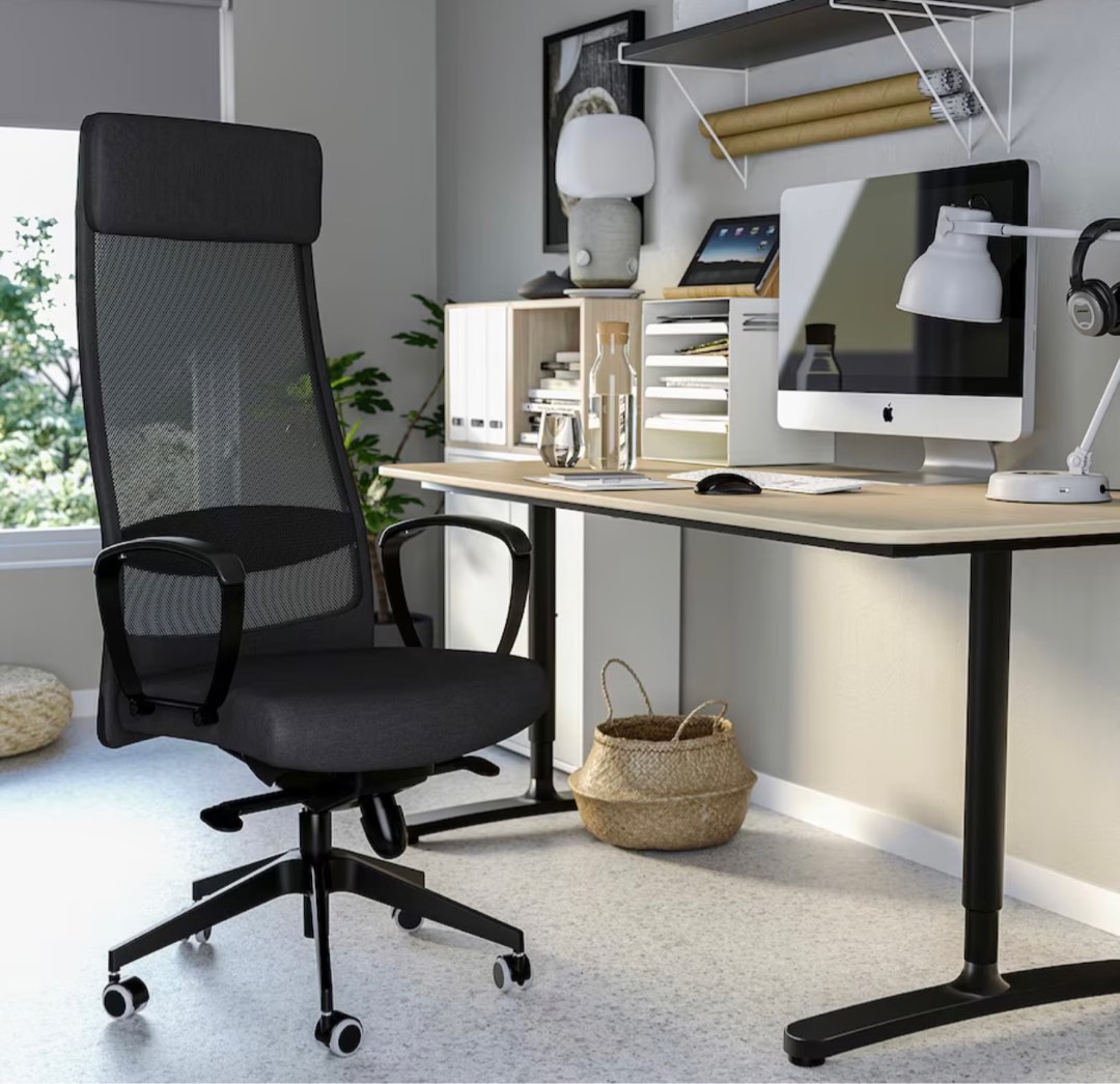 Preloved Kerusi Office Ikea - Ikea Markus (Top Seller), Furniture