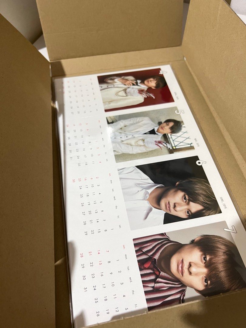 King & Prince calendar kinpuri official, Hobbies & Toys, Collectibles
