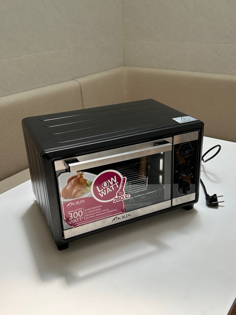 KIRIN Oven Listrik Low Watt 20 liter KBO200RAB, Kitchen & Appliances