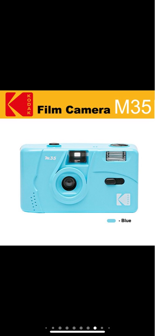 Kodak M35 Reusable Film Camera, Photography, Cameras on Carousell