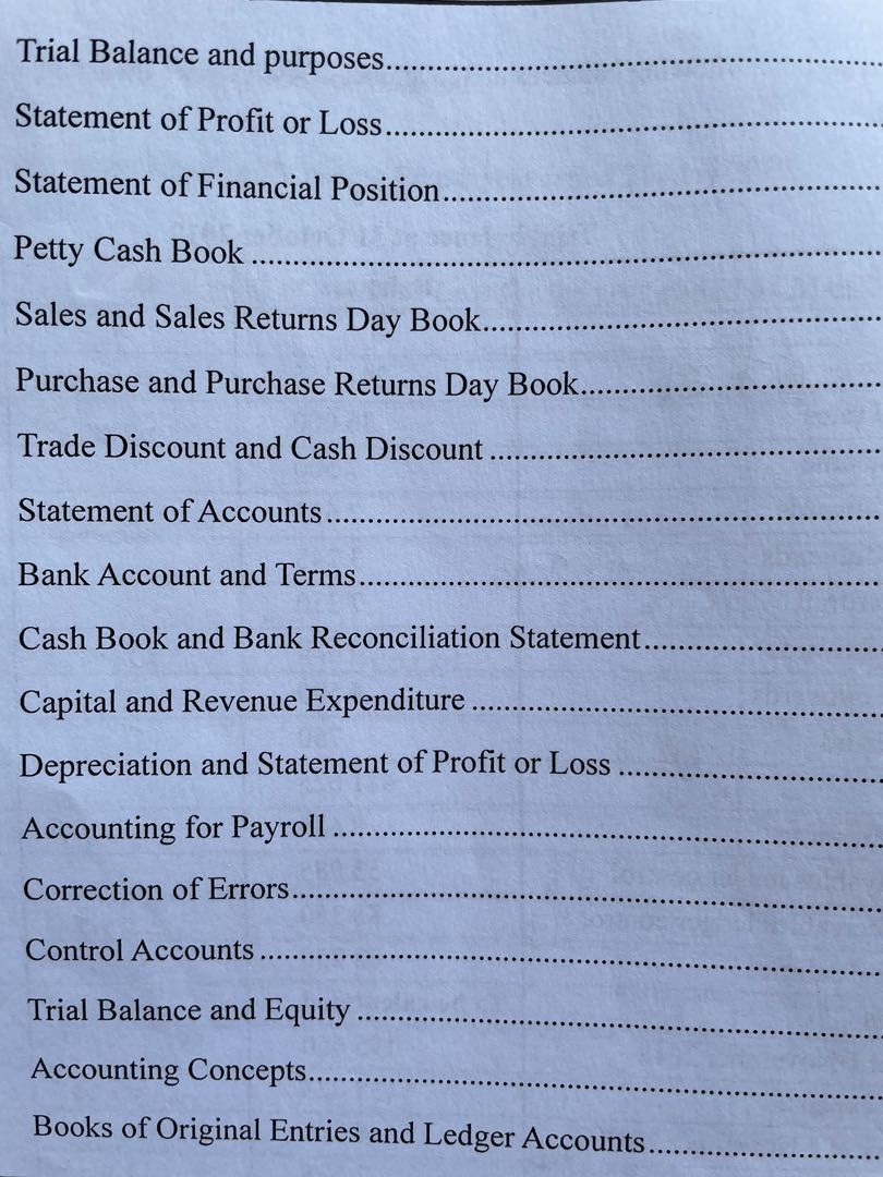 LCCI Level 1 重點温習附有18條題目及另外有9份Exam past papers, 興趣及遊戲, 書本& 文具, 教科書-  Carousell