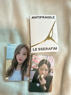 le sserafim antifragile weverse album sakura kkura eunchae