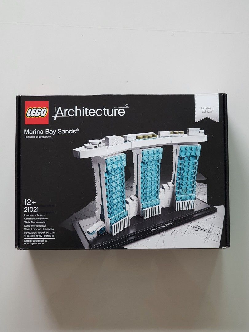 Lego Architecture Marina Bay Sands Limited Edition United