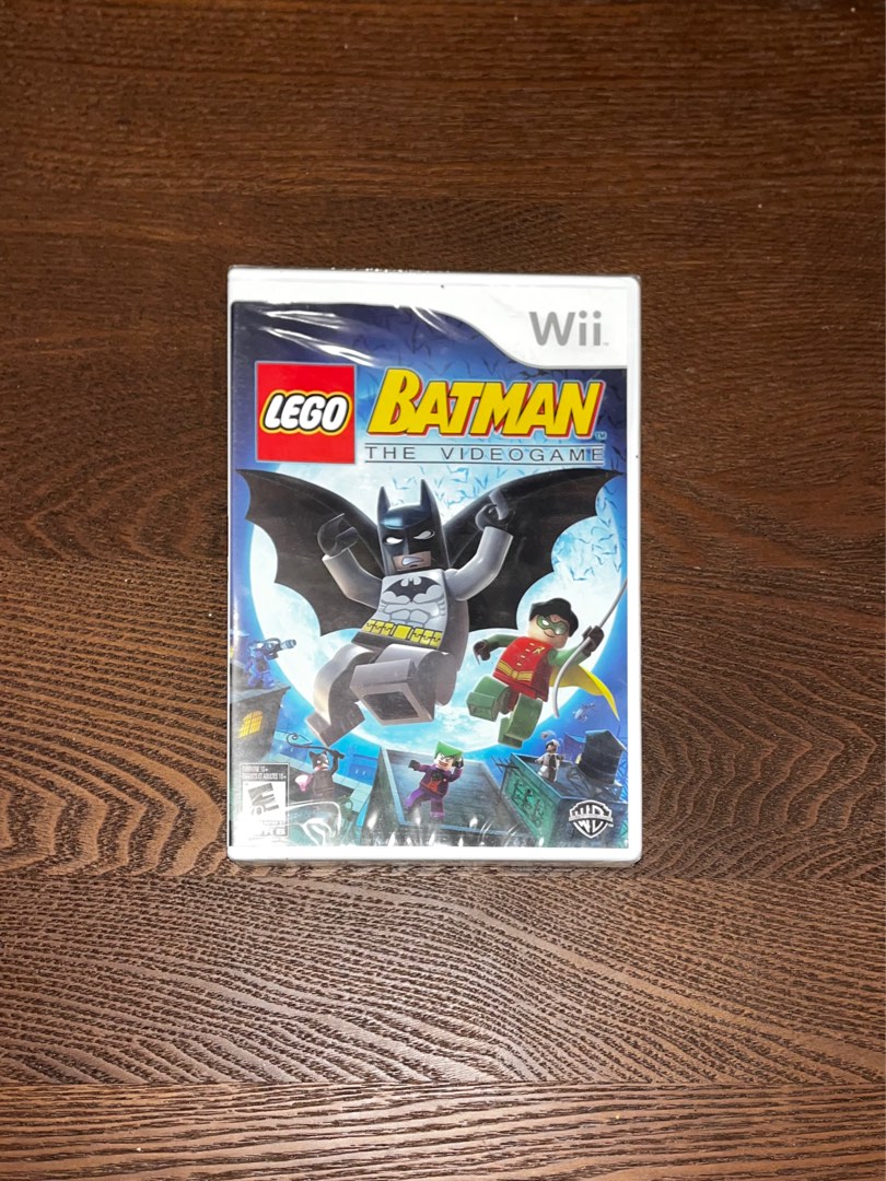 LEGO BATman : The videogame (Nintendo wii, 2008) New , sealed box, Video  Gaming, Video Games, Nintendo on Carousell