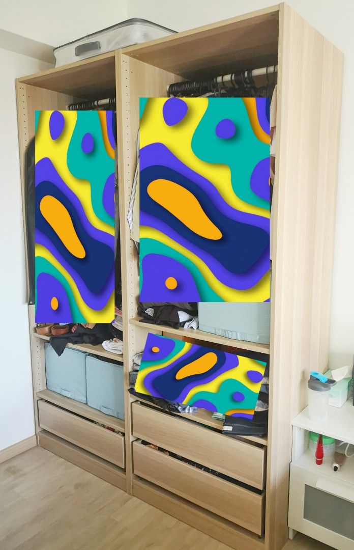 Incl Delivery. Like New! Ikea Pax System Wardrobe, Furniture & Home