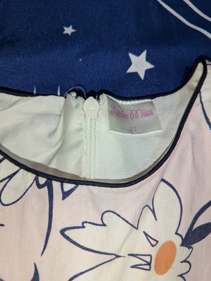 Little Miss dress (Category: Babies & Kids Fashion) located in Manila. Submitted by lhen2x (Listing ID 1207708650, Image 2). Description: size 2 on tag runs small.
