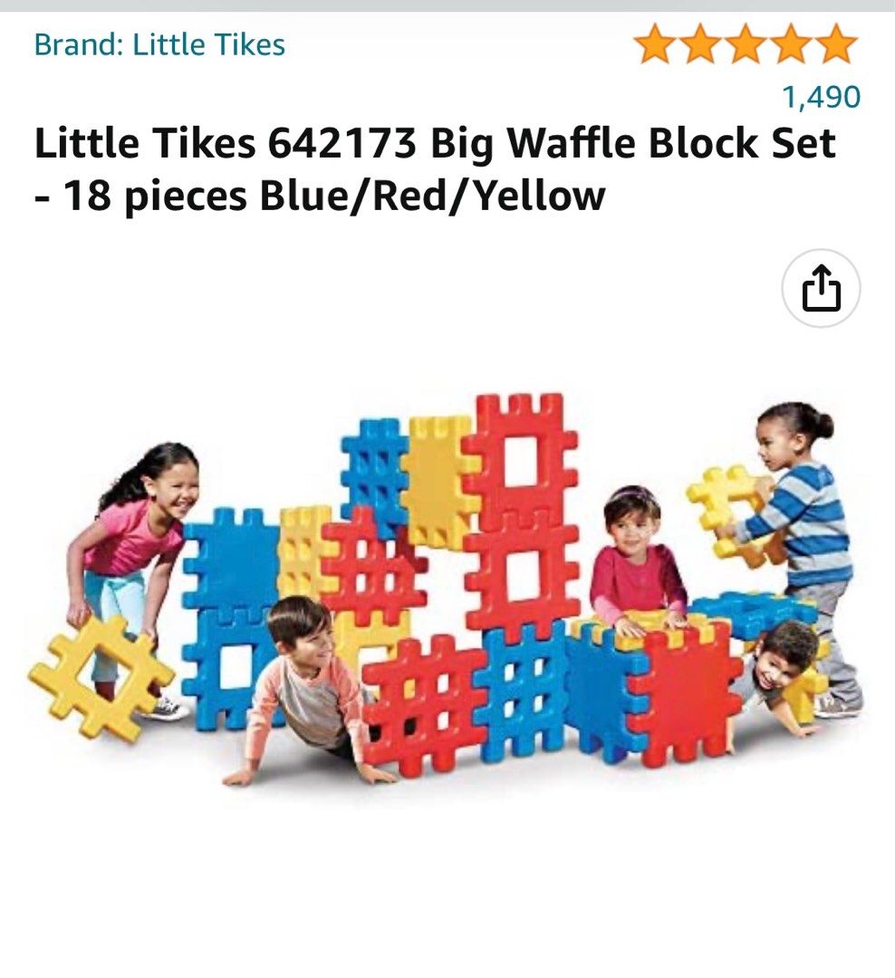 Little tikes hot sale big blocks