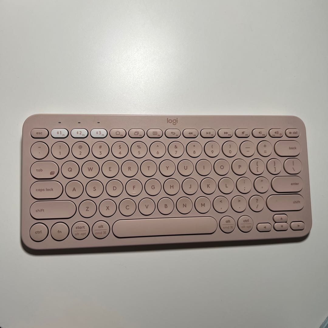 Pink Logitech Keyvoard Logitech K380 Pink, Computers & Tech, Parts & Accessories, Computer ...