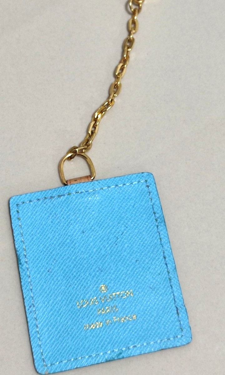 Louis Vuitton Leather Porte Cles groom bellboy Key Chain Bag charm