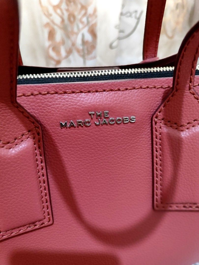 Marc Jacobs The Editor leather satchel cross body bag, Luxury, Bags