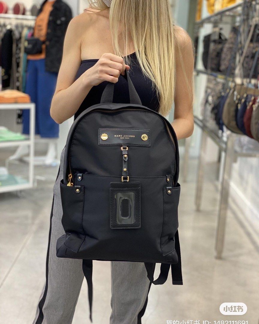 🇺🇸MarcJacobs Authentic Nylon Backpack Big Size From US Outlet, Women's  Fashion, Bags & Wallets, Backpacks on Carousell