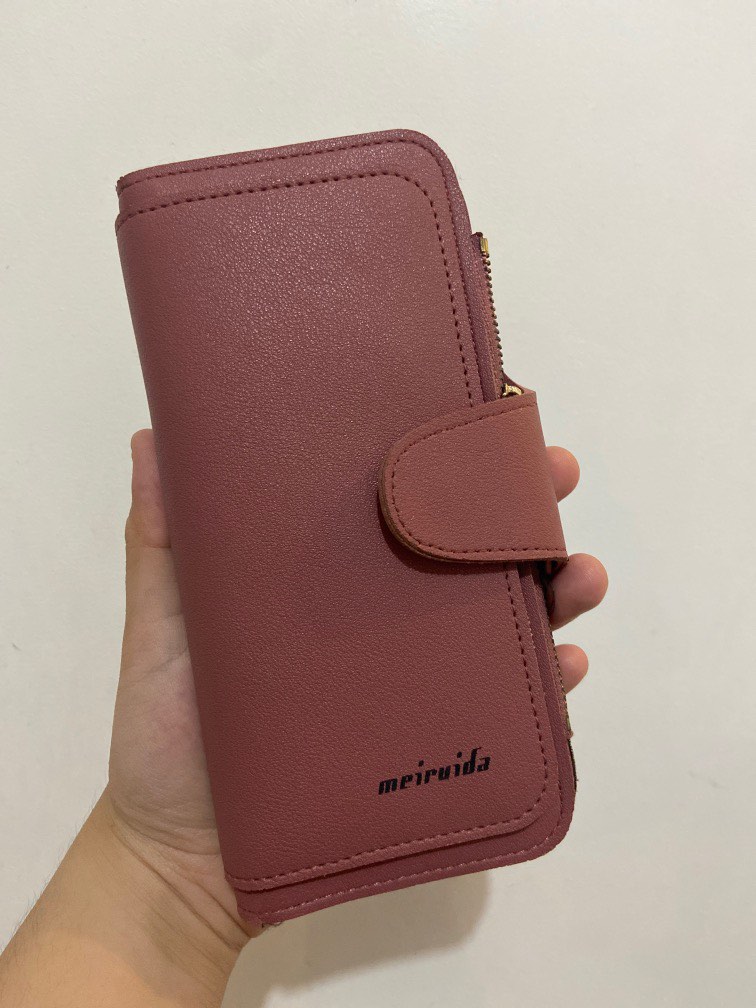 Meiruida Wallet in Old Rose