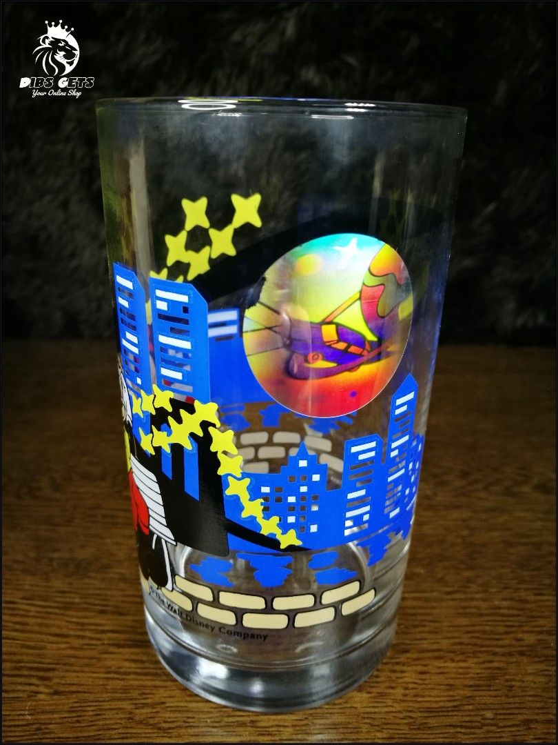 Mickey Mouse Glass, Hobbies & Toys,