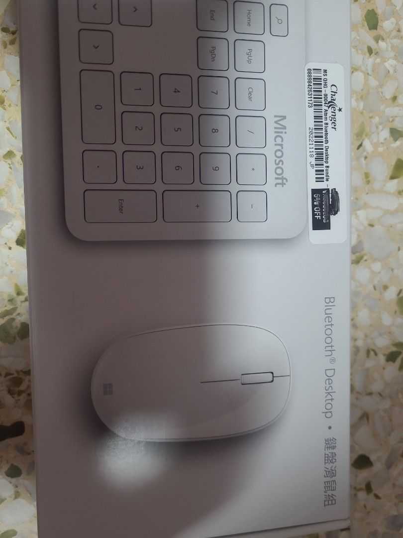 Microsoft Bluetooth keyboard and mouse, Computers & Tech, Parts