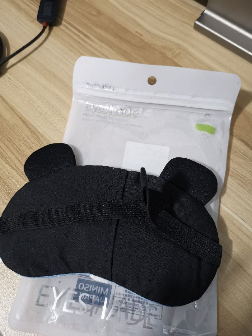 Miniso Sleep Eye Mask, Beauty & Personal Care, Vision Care on Carousell
