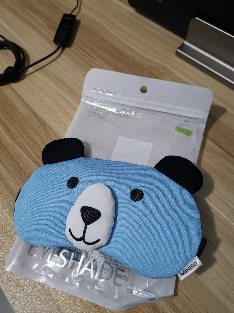 Miniso Sleep Eye Mask, Beauty & Personal Care, Vision Care on Carousell