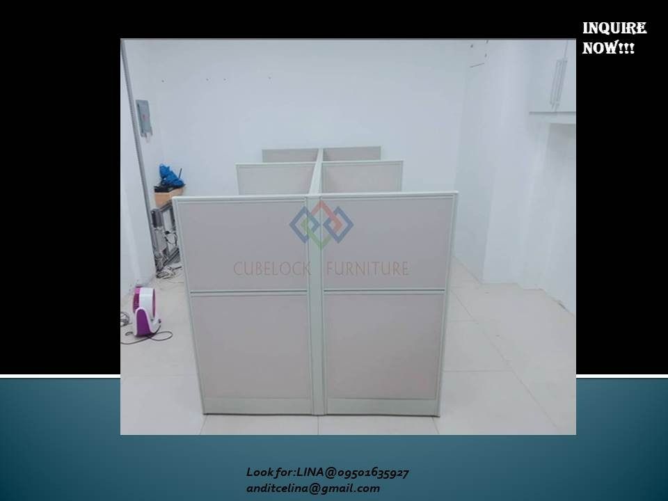 Modular Office Partition & Workstation, Furniture & Home Living, Office ...