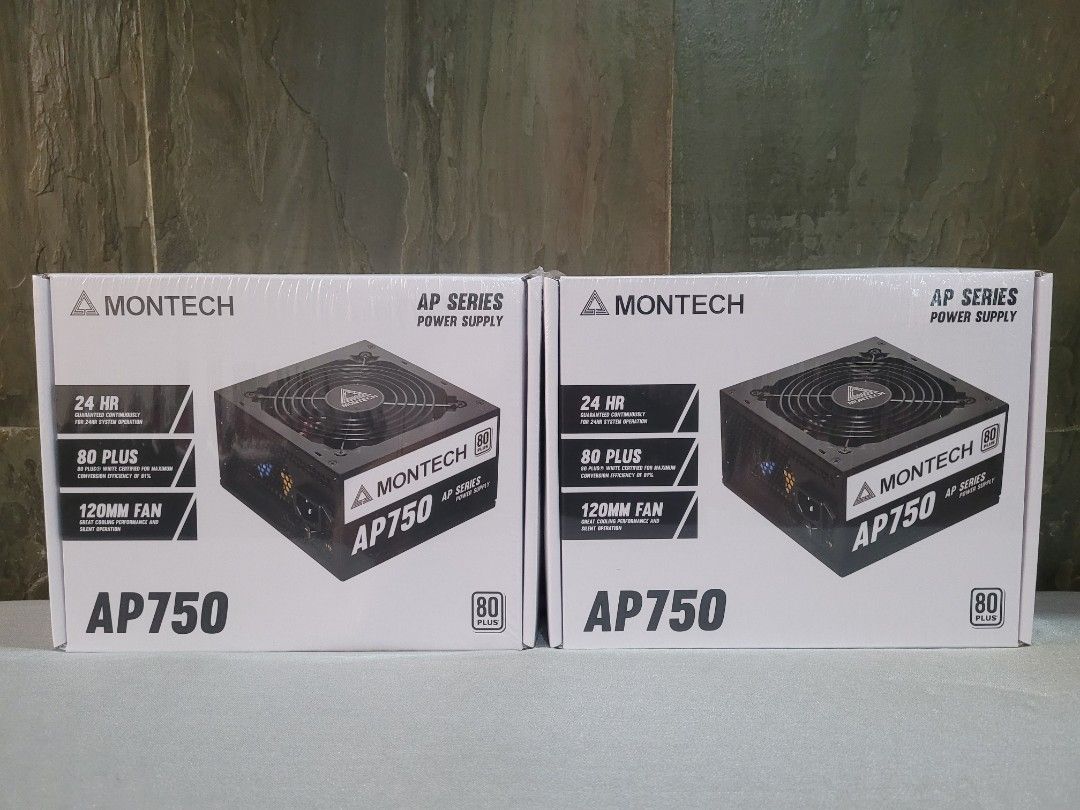 Montech AP750 750W 80+ PSU, Computers & Tech, Parts & Accessories ...