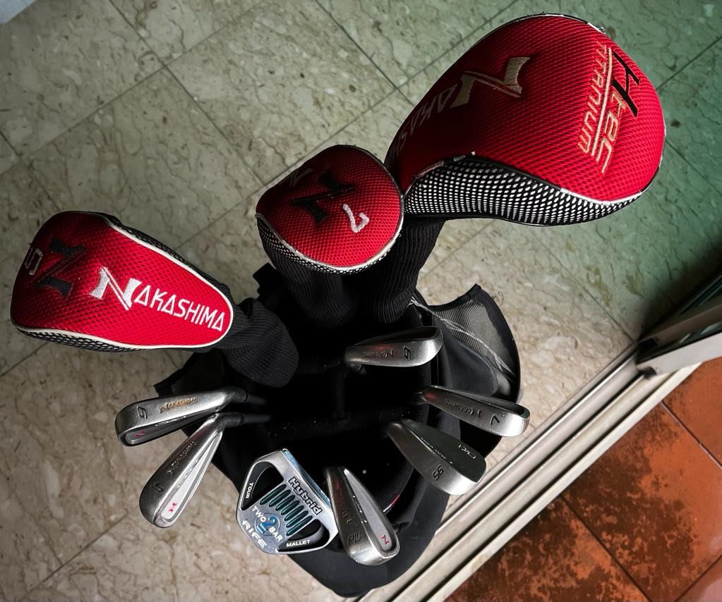NAKASHIMA golf set, Sports Equipment, Sports & Games, Golf on Carousell