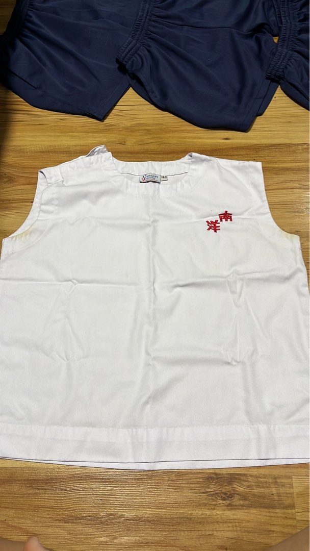 nanyang girls high school uniform top, Women's Fashion, Tops, Sleeveless on Carousell