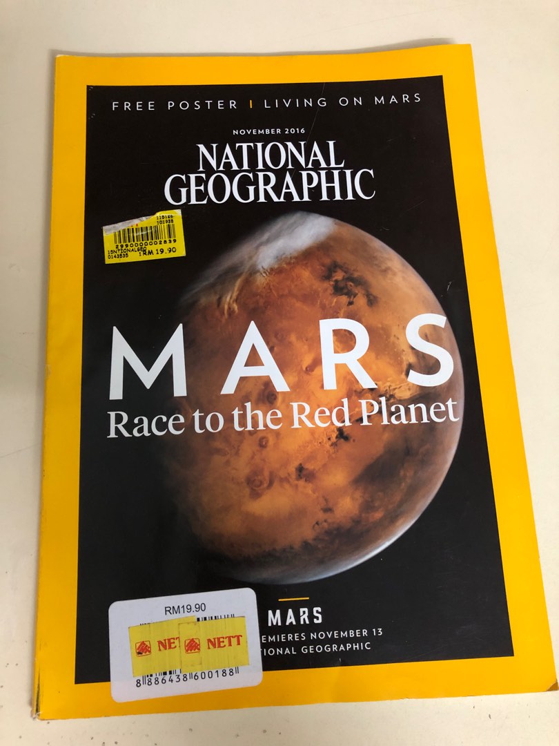 National geography magazine, Hobbies & Toys, Books & Magazines