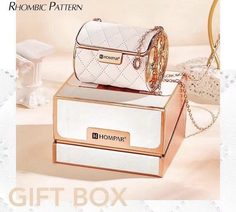 New HOMPAR 4pcs lipstick set in mini bag, Beauty & Personal Care, Face