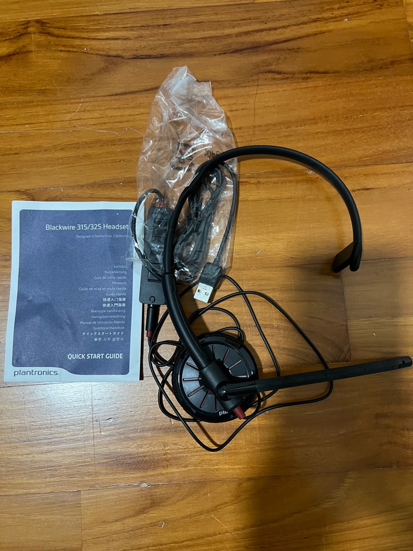 Brand new Plantronics headset, Audio, Headphones & Headsets on Carousell