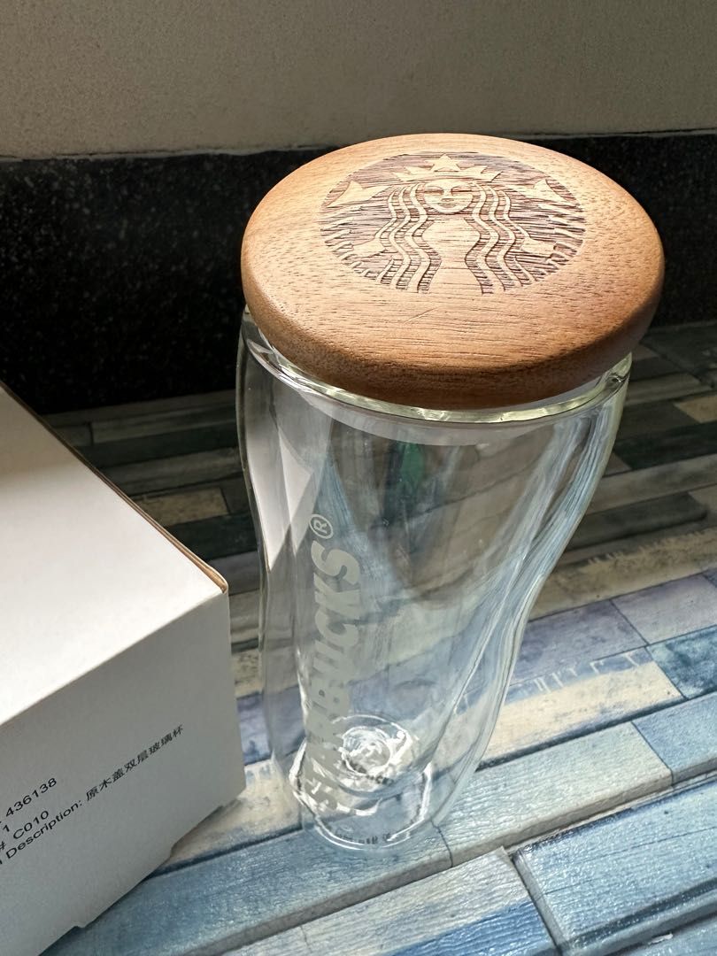 New Starbucks Limited Edition Glass Tumblers, Furniture & Home Living