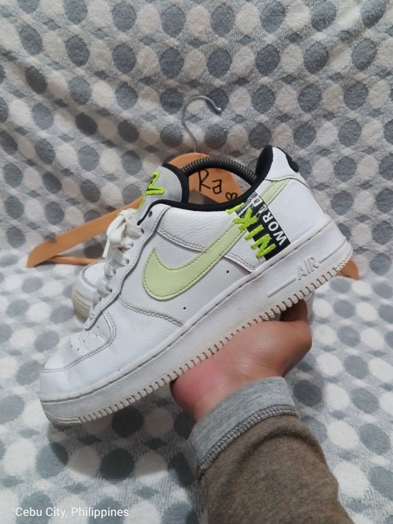 Air force 1 clearance fluo jaune