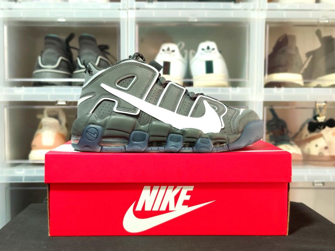 Nike uptempo deals 96 grey