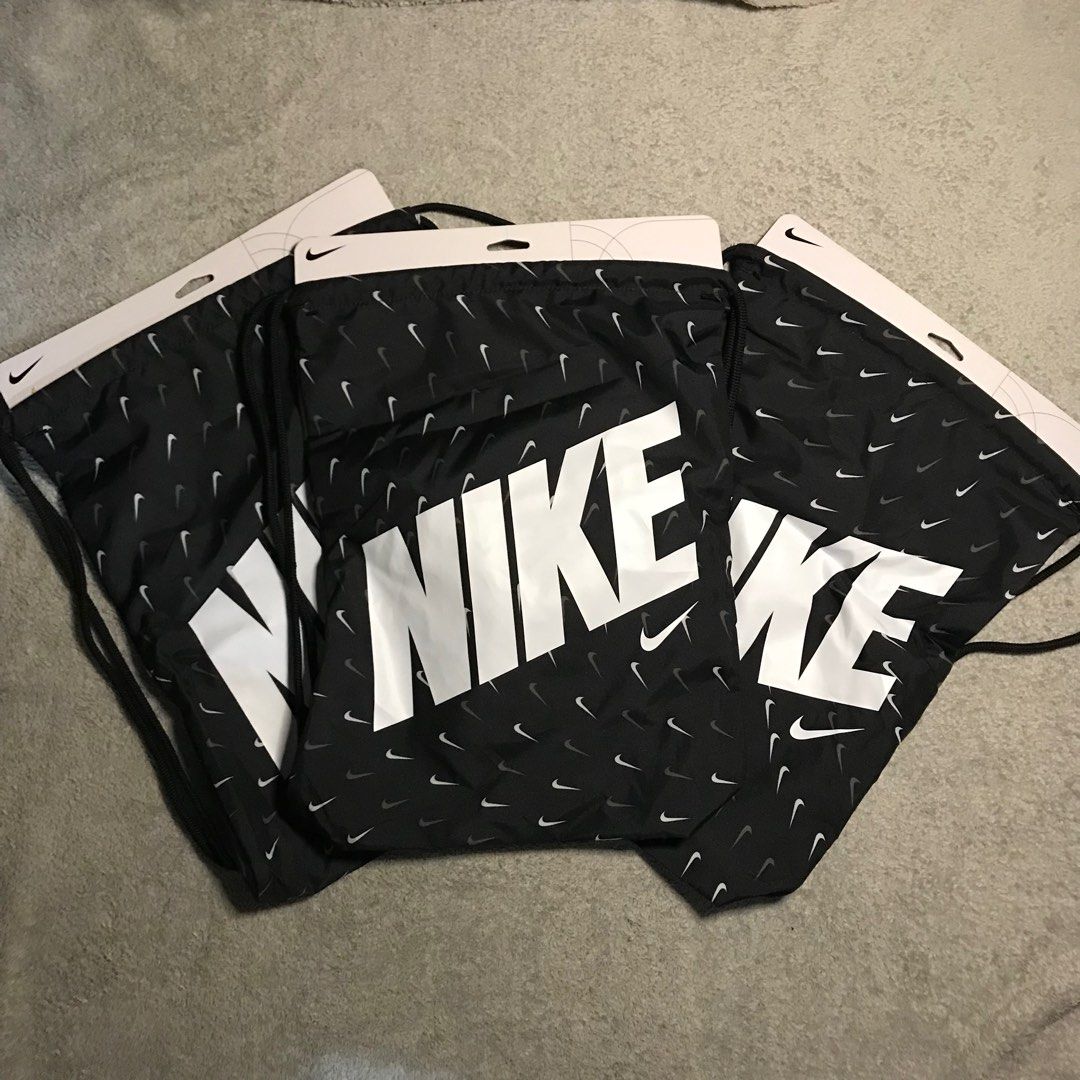 personalized nike drawstring bags
