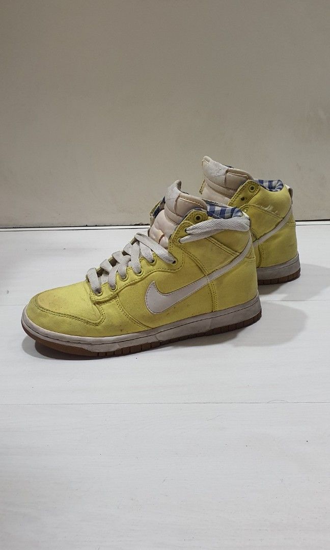 dunk yellow high
