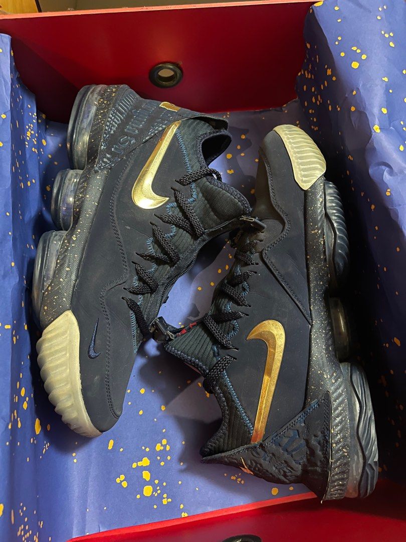 Lebron 16 black blue 2025