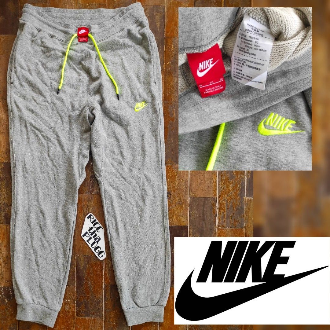 Red on sale tag joggers