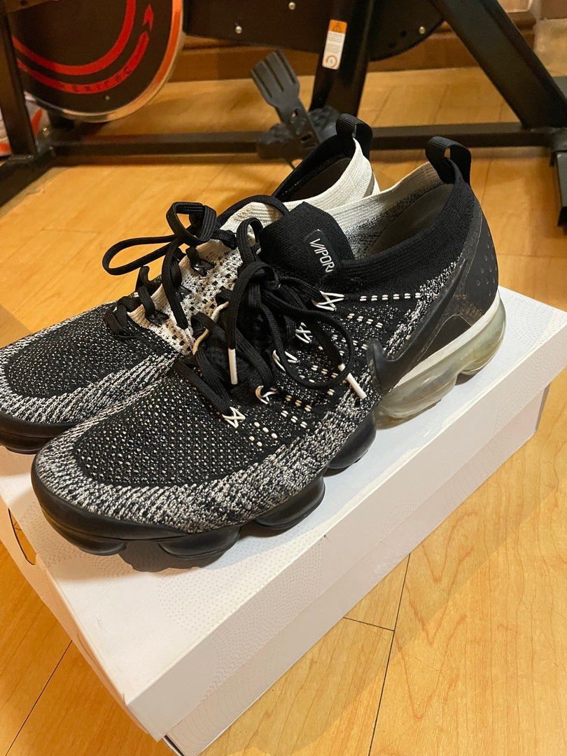 Nike vapormax flyknit 2 orca black and white hot sale