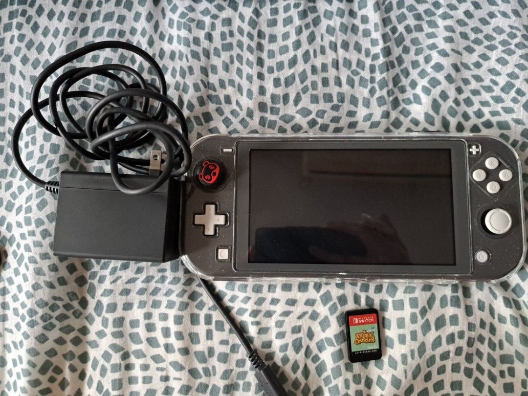 Nintendo switch lite hot sale grey animal crossing