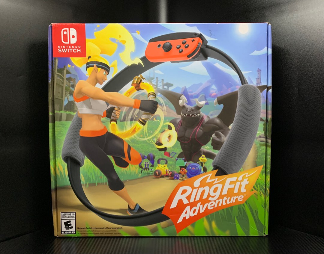 Nintendo Switch Ring Fit without Games, Video Gaming, Video Games