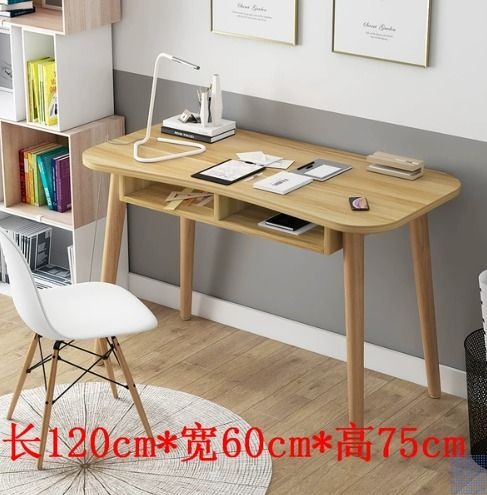Nordic working / study desk table 120cm x 60cm x 75cm, Furniture & Home ...