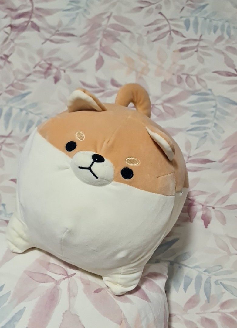 3 angry shiba pillow sales