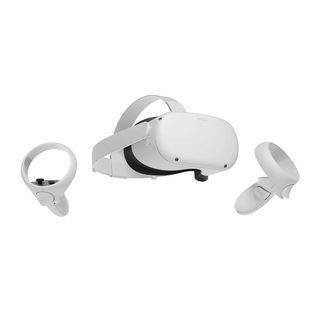 Oculus Meta Quest 2 VR Headset + Official Elite Strap +  Official Case