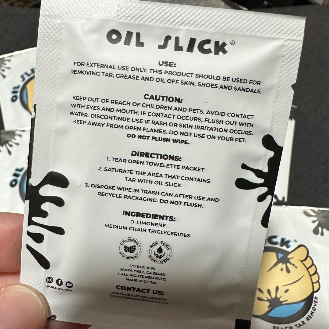 Oil Slick Beach Tar Remover, Beauty & Personal Care, Foot Care on Carousell