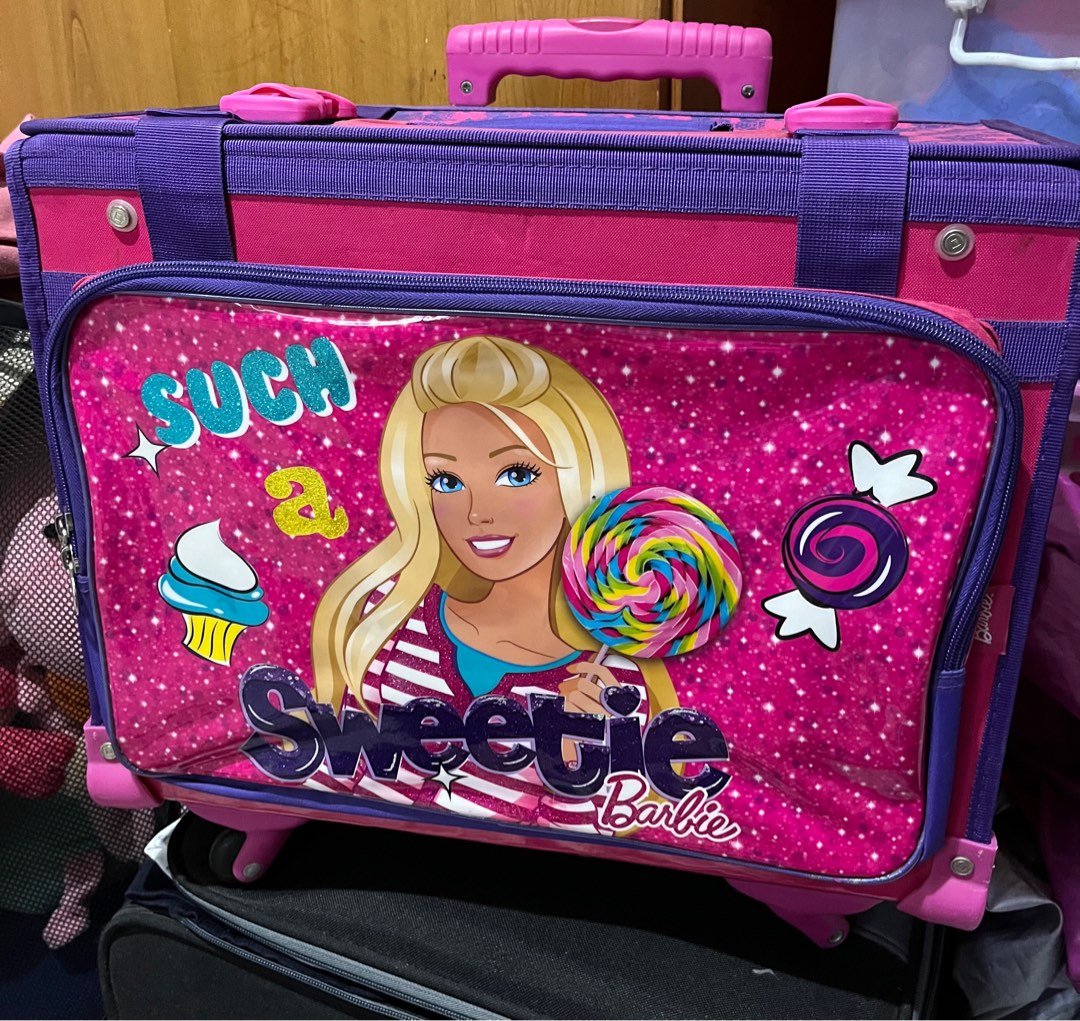 Original barbie trolley bag, Everything Else, Others on Carousell