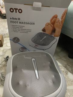 Snailax SL-522S Shiatsu 2-in-1 Kneading Feet & Back Massager, 2 yrs local  warranty