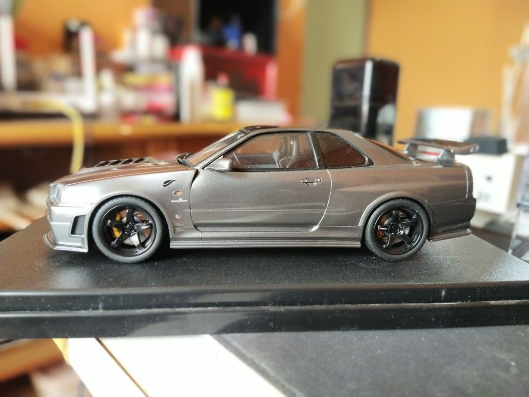 otto mobile 1/18 ニスモ GT-R R34 CRSNISSAN