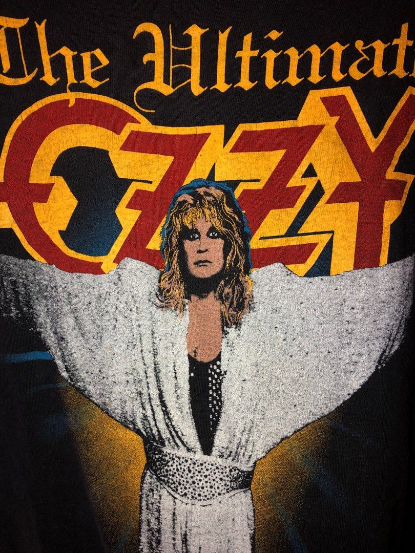 ozzy osbourne polo shirt
